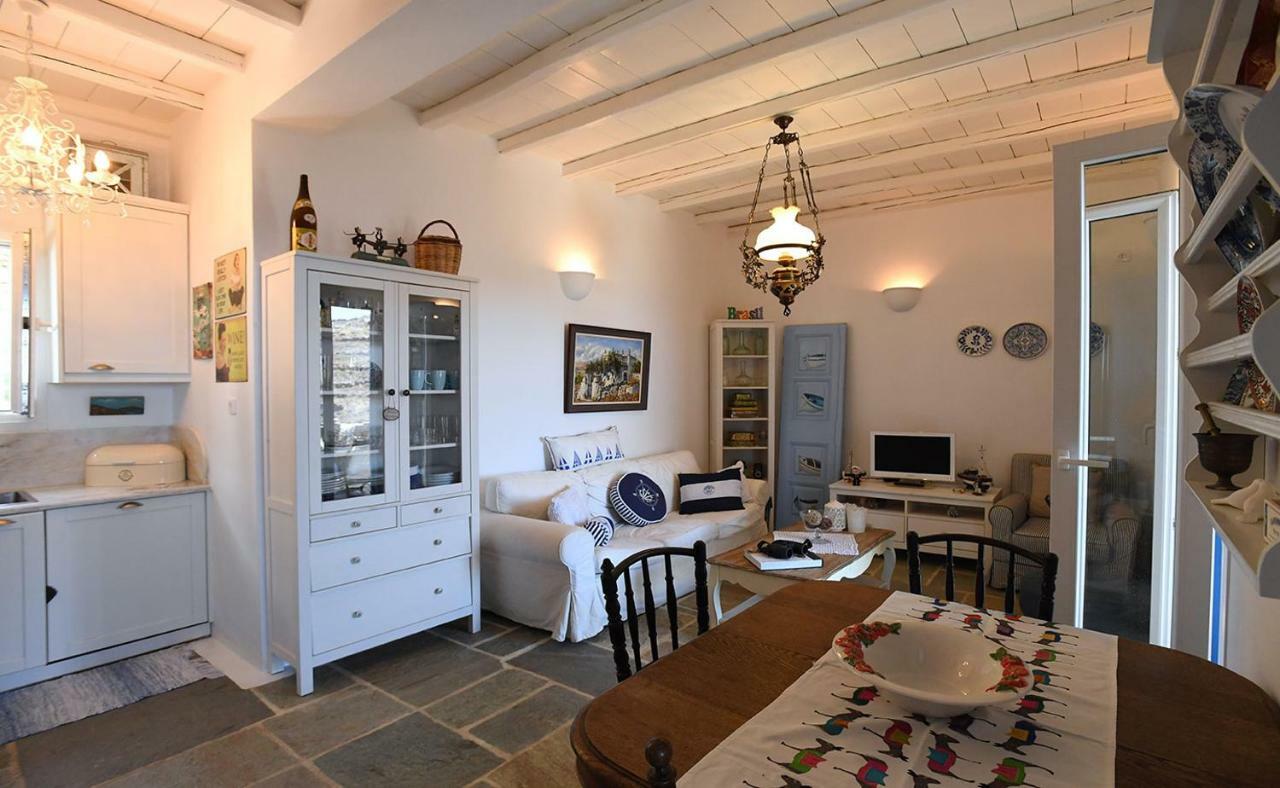 Tinos Traditional Sea Side Villa Agios Romanos Zewnętrze zdjęcie