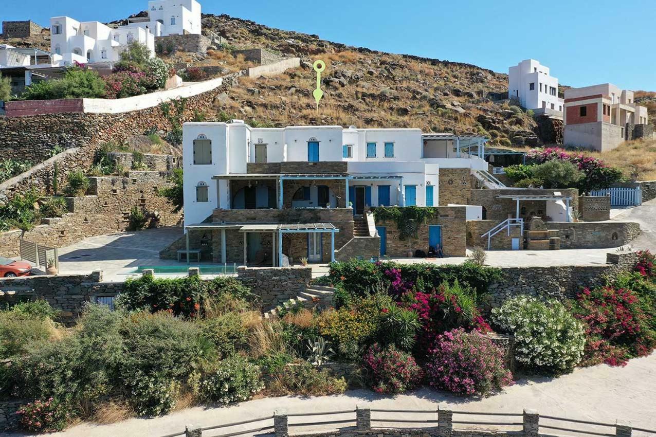 Tinos Traditional Sea Side Villa Agios Romanos Zewnętrze zdjęcie