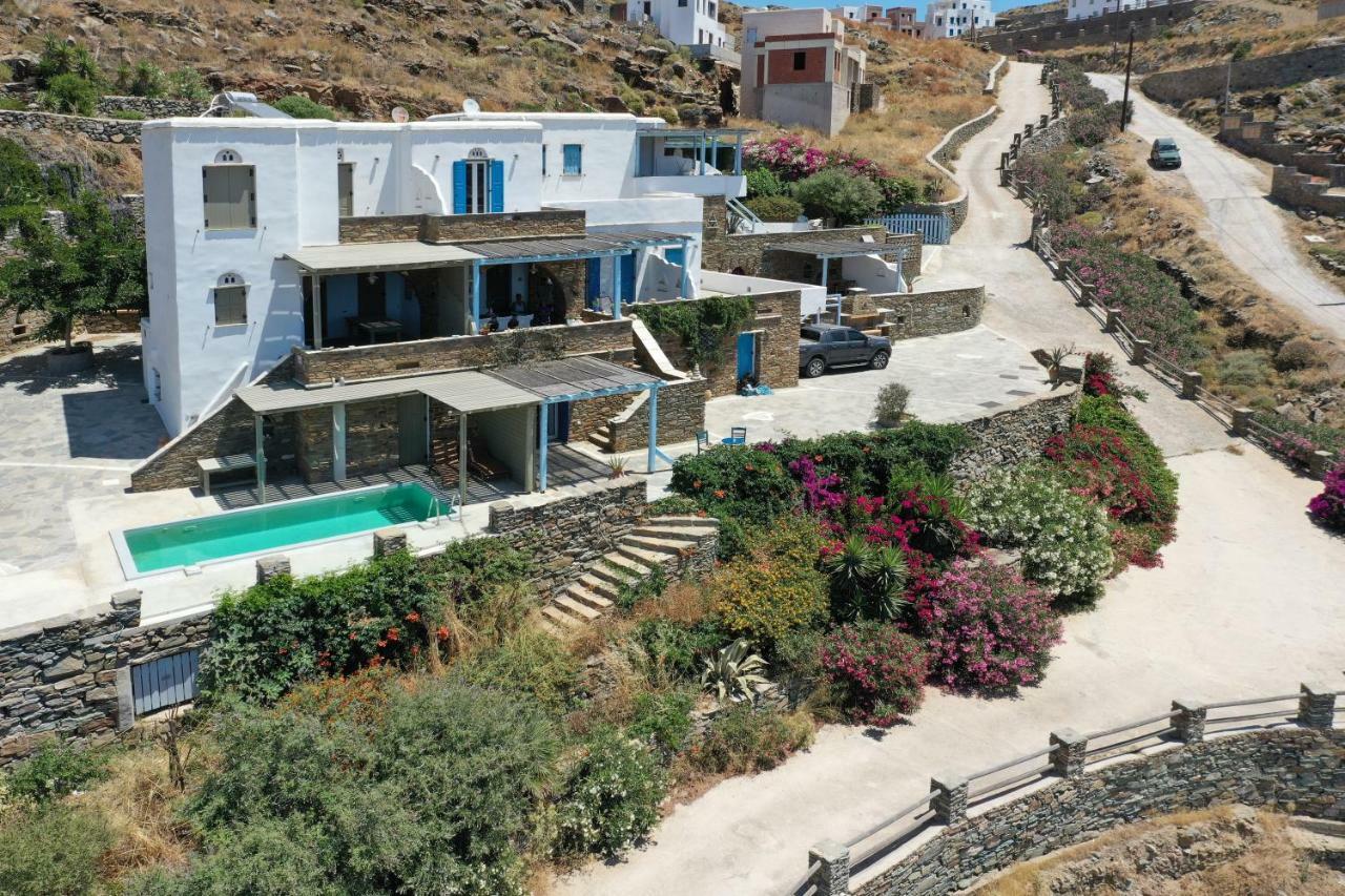 Tinos Traditional Sea Side Villa Agios Romanos Zewnętrze zdjęcie