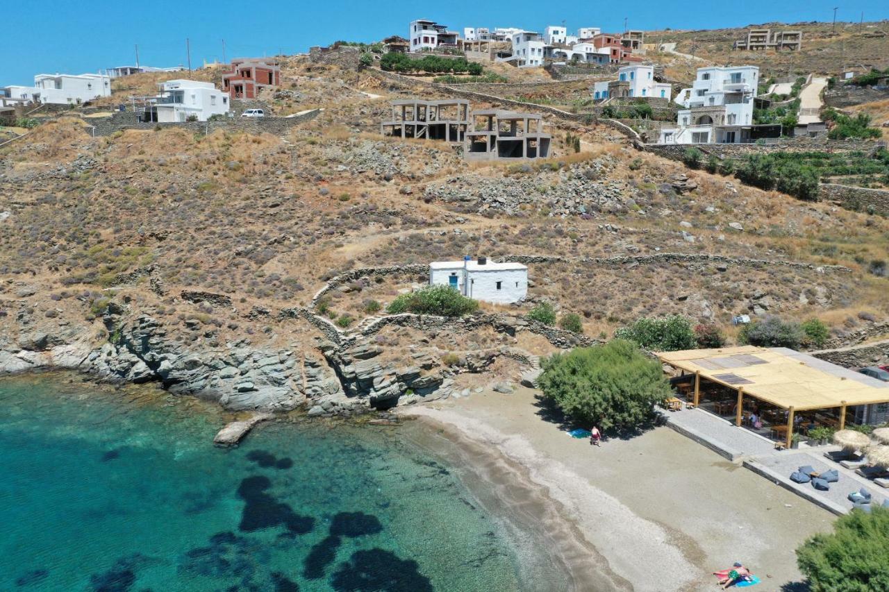 Tinos Traditional Sea Side Villa Agios Romanos Zewnętrze zdjęcie