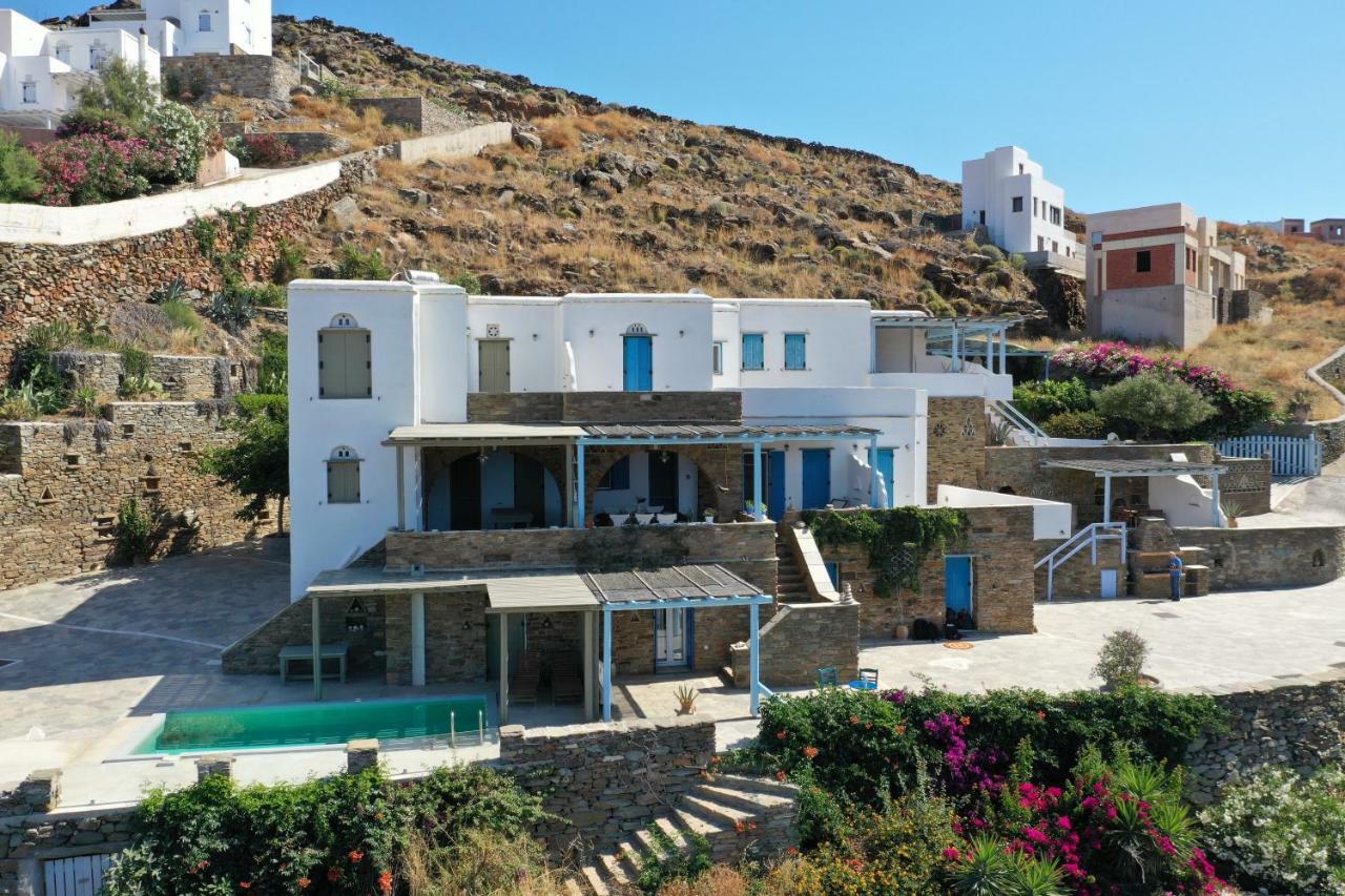 Tinos Traditional Sea Side Villa Agios Romanos Zewnętrze zdjęcie